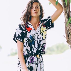 Vintage 80s Jams World Hawaiian Shirt & Shorts